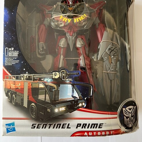 Beden Hasbro Transformers Mainline DotM Sentinel Prime