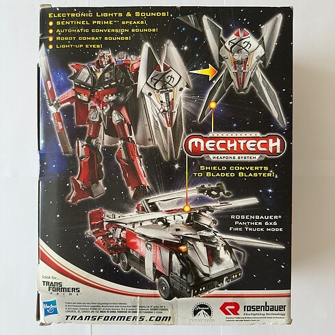Beden Renk Hasbro Transformers Mainline DotM Sentinel Prime