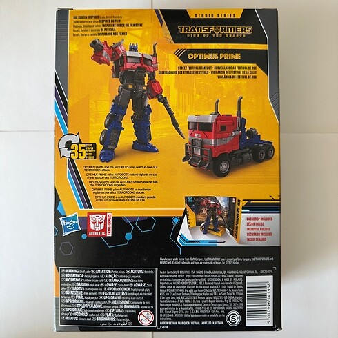 Beden Renk Hasbro Transformers Studio Series 102 Optimus Prime
