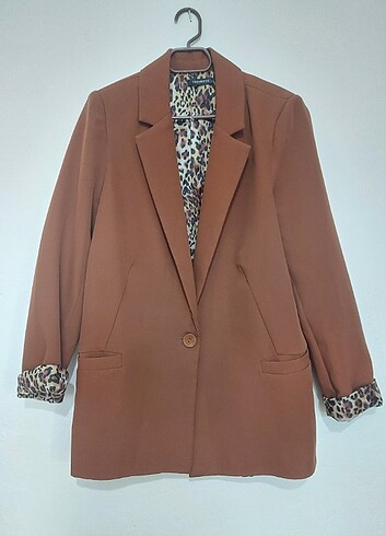 s Beden kahverengi Renk Kahverengi blazer ceket