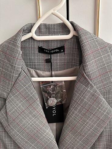 m Beden gri Renk Trendyolmilla Blazer Ceket