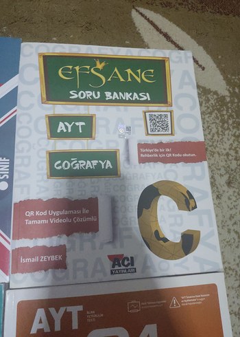 Beden Renk AYT Coğrafya Soru Bankası Seti 4 Kitap