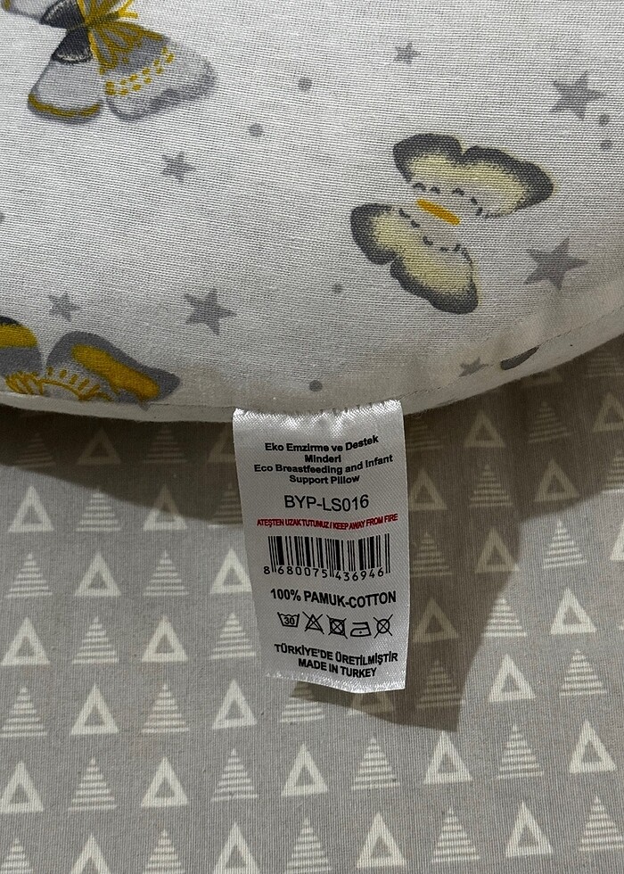Bebek Emzirme ve destek yastığı - Görsel 3