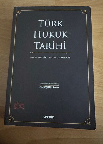 Türk hukuk tarihi gül akyılmaz