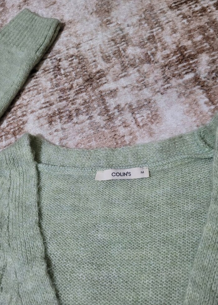 Yeşil hırka - Görsel 2