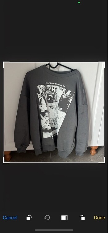 defacto sweatshirt gri