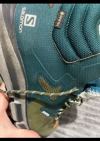 Turkuaz Gri Bağcıklı Erkek Spor Outdoor Ayakkabı - Görsel 4