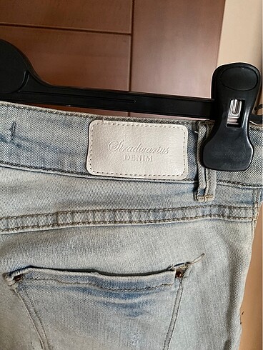 stradivarius kot pantolon - Görsel 6