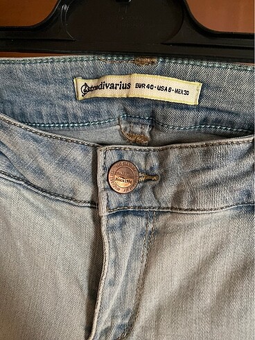 stradivarius kot pantolon - Görsel 5