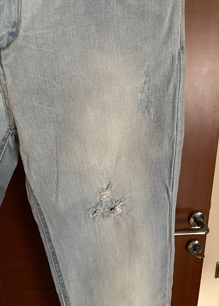 stradivarius kot pantolon - Görsel 3