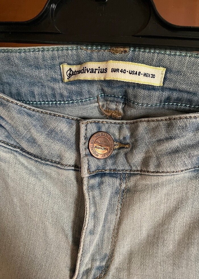 stradivarius kot pantolon - Görsel 5