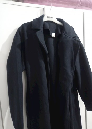 Siyah Uzun Kaban - Görsel 5