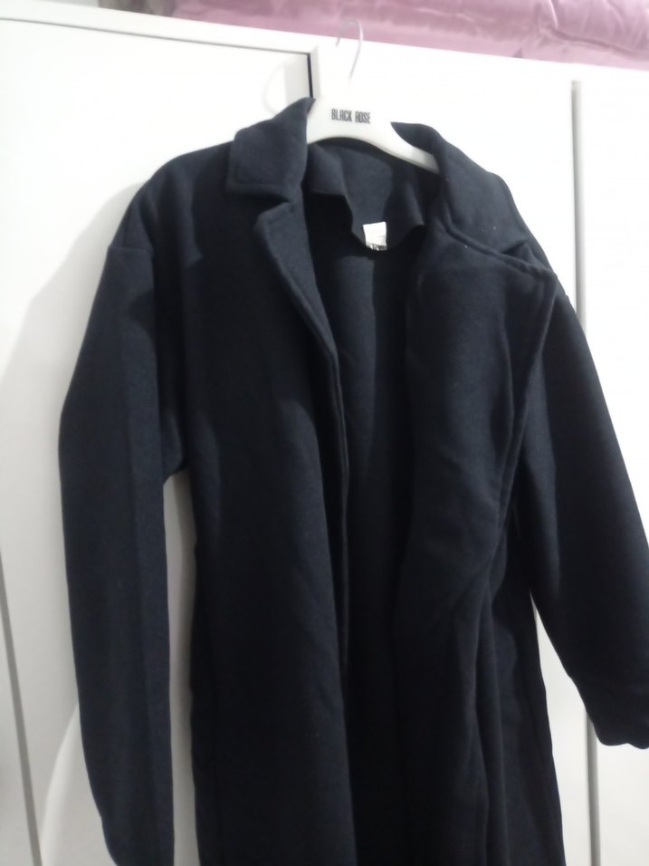 Siyah Uzun Kaban - Görsel 5