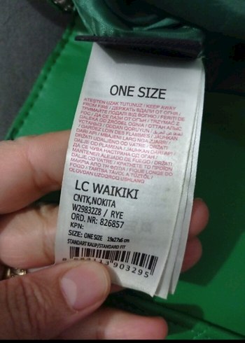 Yeşil Deri Kadın Çanta - Görsel 5