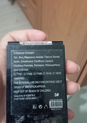 Beden Renk Bej Tonlarda Koyu Göz Farı Paleti