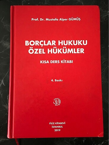 borçlar hukuku özel hükümler