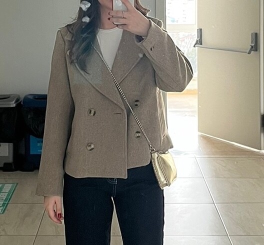 H&M HM kısa kaban