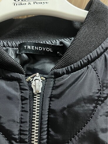 m Beden siyah Renk Trendyomilla bomber ceket