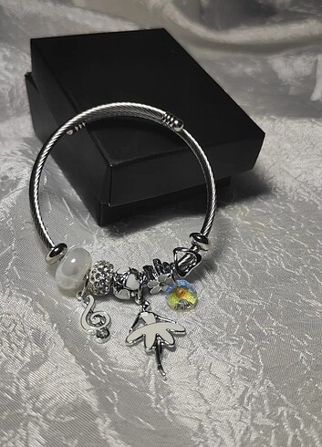Anka Handmade Paslanmaz Çelik Pandora Bileklik 
