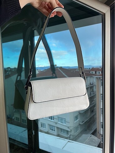 Pull&Bear beyaz çanta