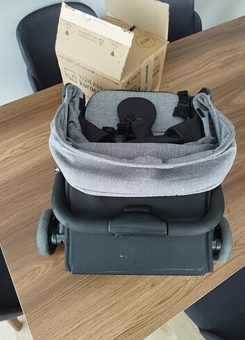 9- 18 kg Beden gri Renk Kabin boy bebek arabası