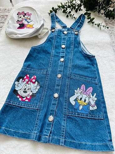 6 Yaş Beden Kız bebek lisanslı zara jile elbise