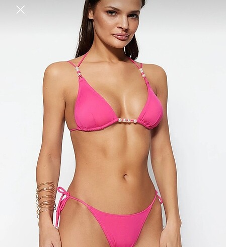 Trendyolmilla fuşya bikini takımı
