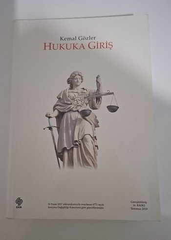 Hukuka Giriş - Kemal Gözler