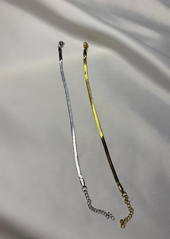 Zincir Detaylı Yılan Desenli Kadın Bileklik - Görsel 2