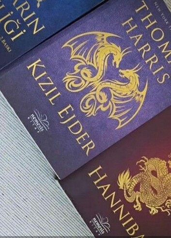 HANNİBAL KİTAP SERİSİ 4 kitap