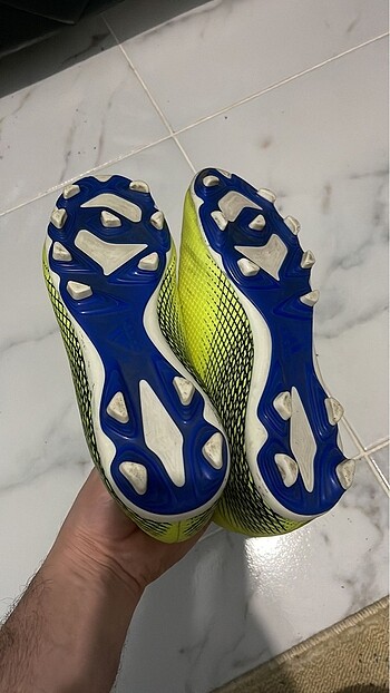 41 Beden yeşil Renk Orijinal Adidas Yarı Prof krampon