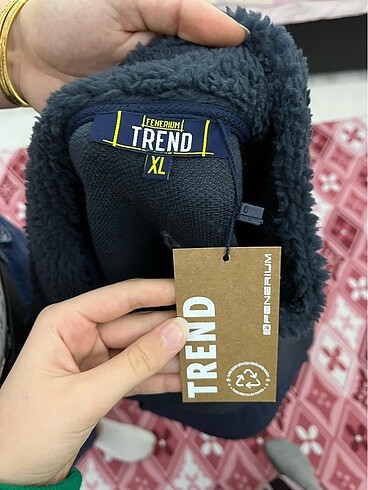 xl Beden lacivert Renk Fenerbahçe sweat
