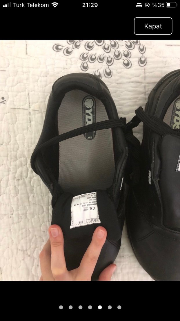 Siyah Erkek iş ayakkabısı - Görsel 4