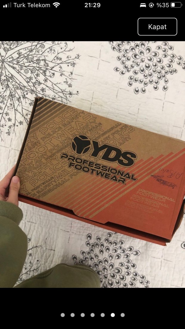 Siyah Erkek iş ayakkabısı - Görsel 5