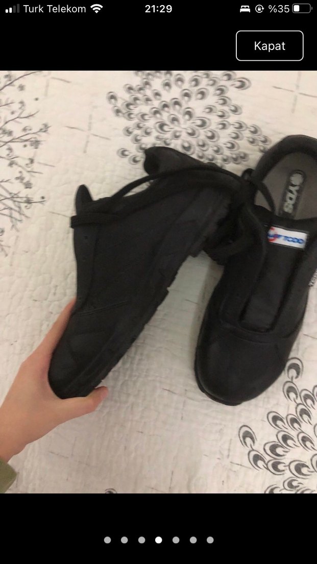 Siyah Erkek iş ayakkabısı - Görsel 3