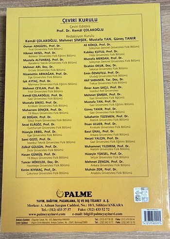 Fizik 1 - Mekanik, Mekanik Dalgalar, Termodinamik - Görsel 2