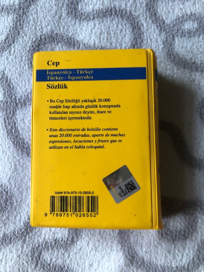 Cep İspanyolca-Türkçe Sözlük - Görsel 2