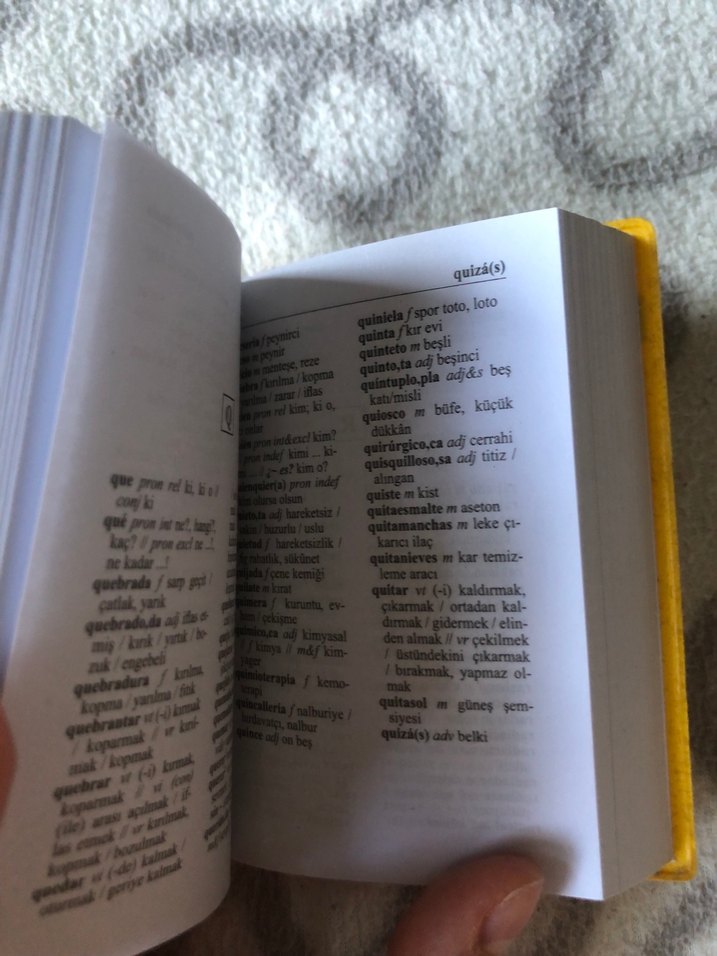 Cep İspanyolca-Türkçe Sözlük - Görsel 3