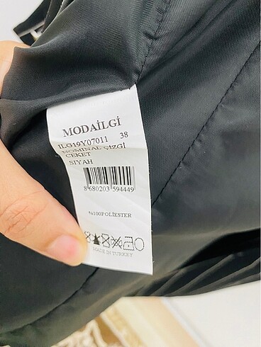 38 Beden siyah Renk Modailgi şık ceket