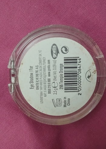 Diğer Beaulis Pembe Far Paleti