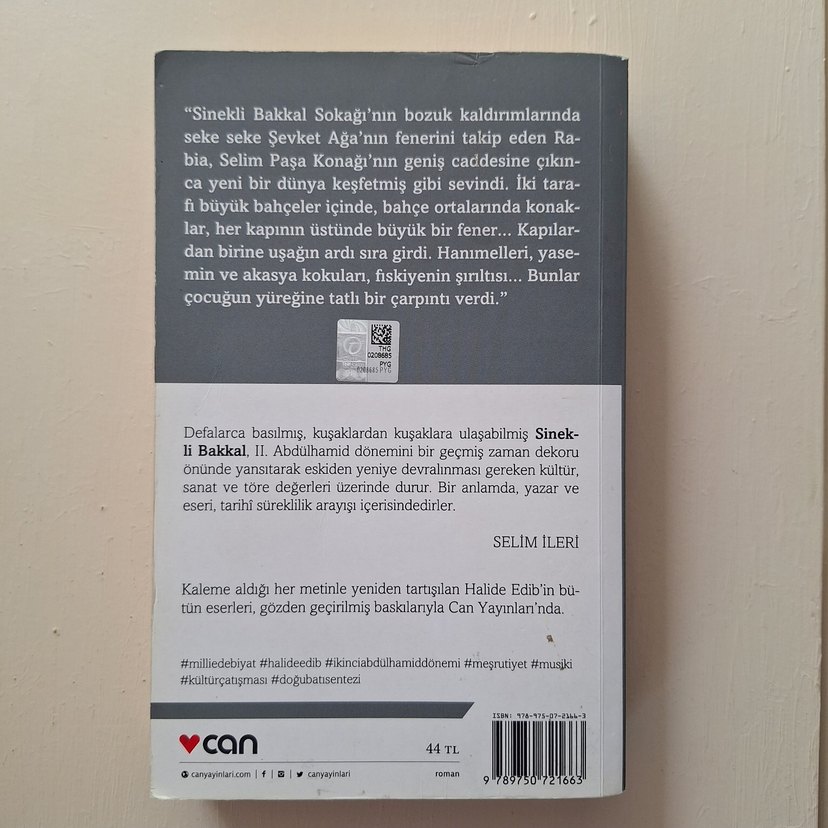 Sinekli Bakkal - Halide Edib Adıvar - Görsel 2