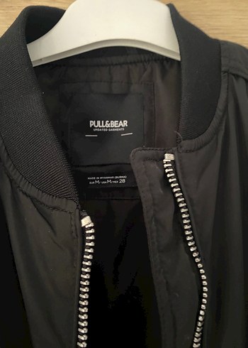 Siyah Fermuarlı Kadın Günlük Ceket - Görsel 2