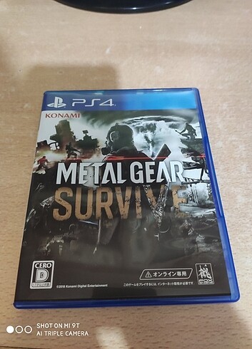 Metal Gear PS 4