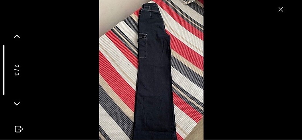 Denim&Co KARGO PANTOLON