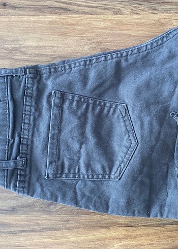 Diğer Kadın gri Mini Denim Şort