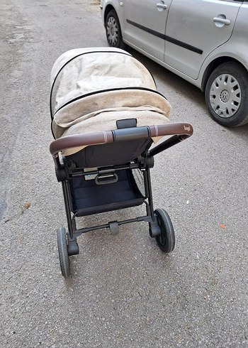 Koyu Kahverengi Bebek Oto Koltuğu - Görsel 9