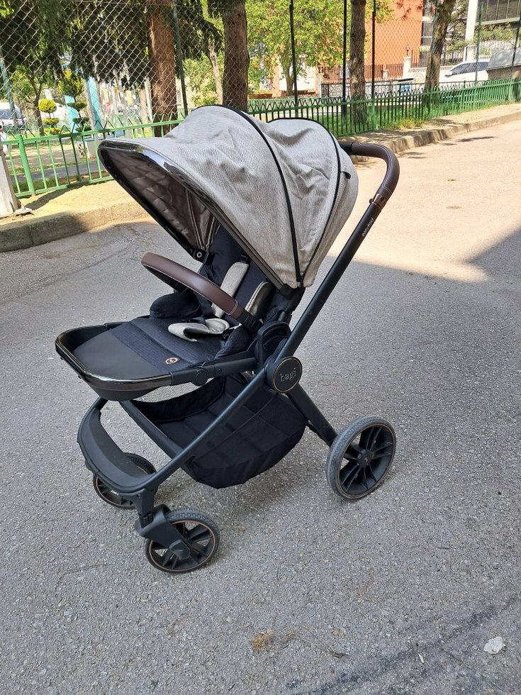 Koyu Kahverengi Bebek Oto Koltuğu - Görsel 4