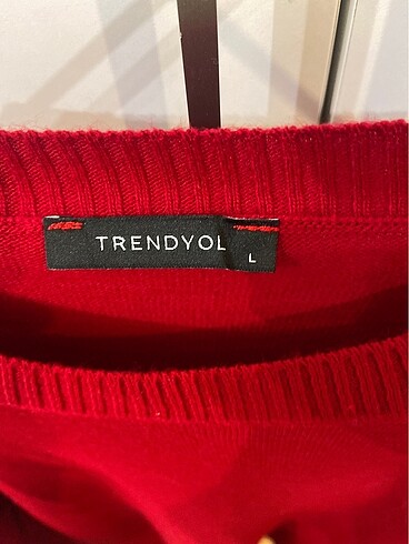 Trendyol & Milla Trendyol triko tunik kırmızı