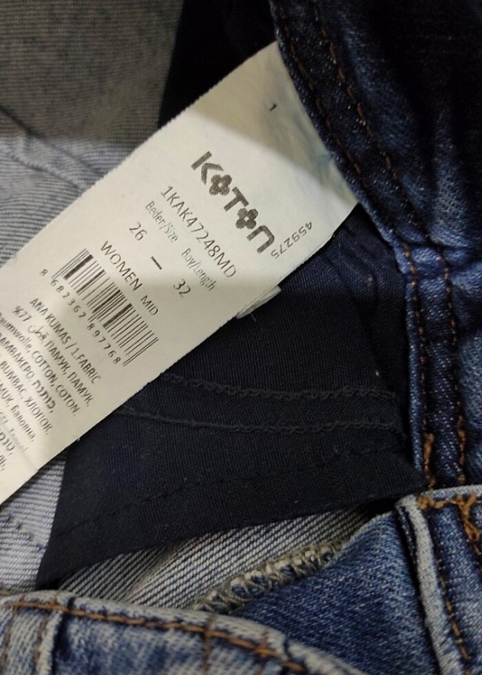 Koton kot pantolon - Görsel 5