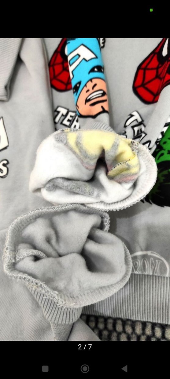 LCW Gri Avengers Baskılı Erkek Çocuk Eşofman Takımı - Görsel 4